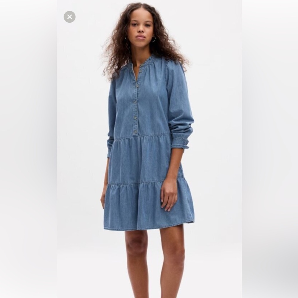GAP Blue Denim Dress -New w/o Tags